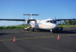 Mit der Air Tahiti wird von Insel zu Insel geflogen.