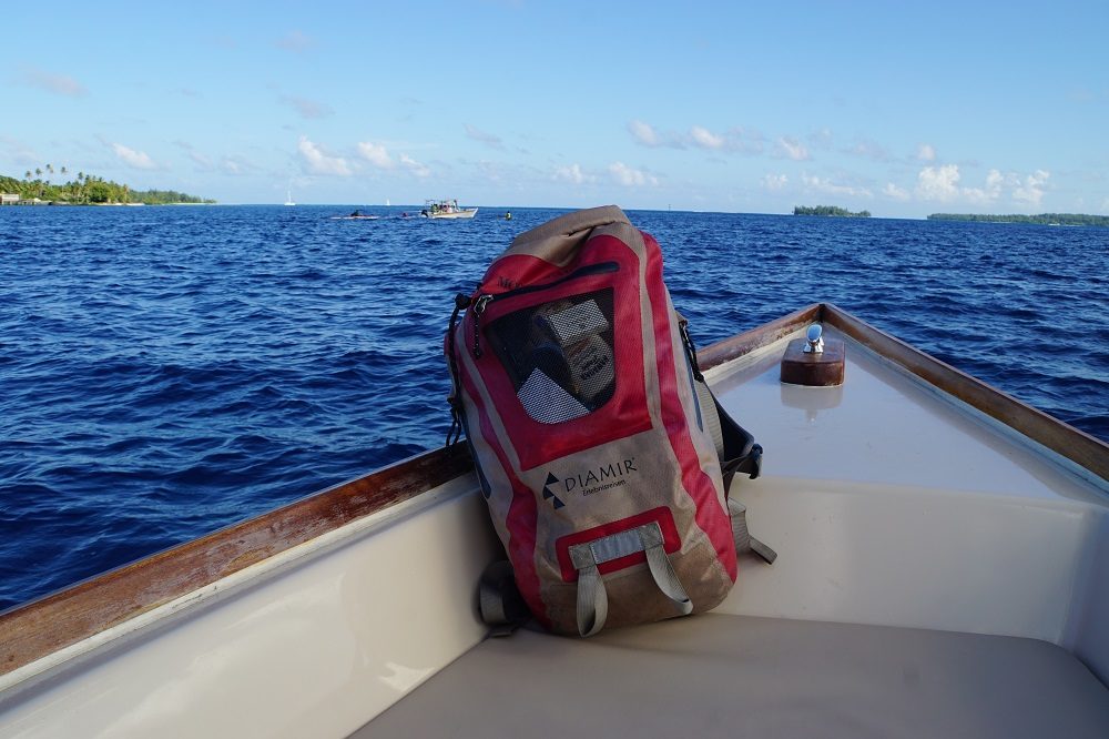 Mit dem Boot zum Schnorchelspot von Bora Bora